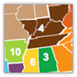 P & S Transportation: Dynamic, Clickable Map